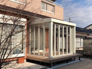 ガーデンルームNEWジーマ完成！   山口市N様邸