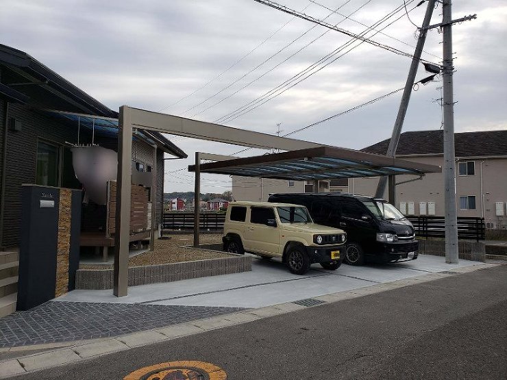 山陽小野田市　Y様邸　新築エクステリア工...