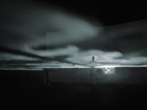 two surfaces of bath...