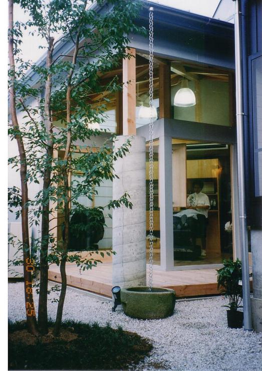 静岡県浜松市の店舗（床屋）併用住宅　建築...