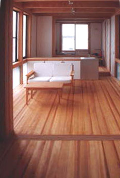 和モダンのカフェダイニング−天台の家−青...