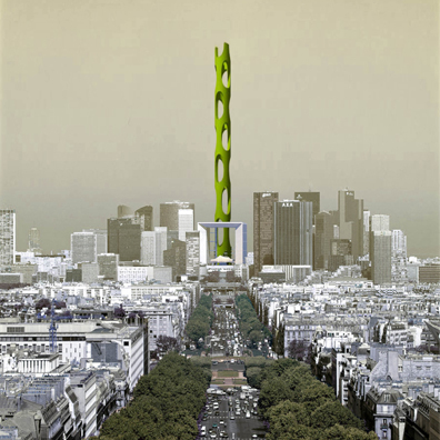 urban overseas projects Paris Beanstalktower