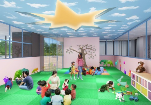 （仮）商業施設建築CGパース制作