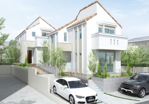 （仮）住宅建築パース