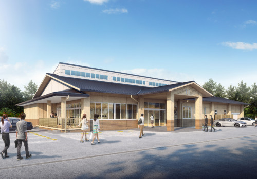 外観パース制作例