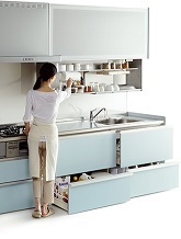 株式会社　駿河設備--台所施工例１