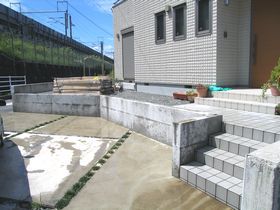 株式会社　駿河設備--フェンス設備施工例...