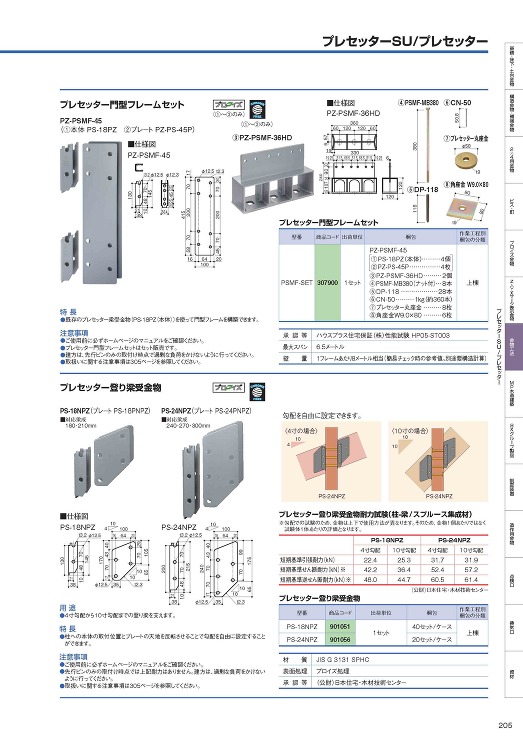 プレセッター門型フレームセット - ＢＸ...