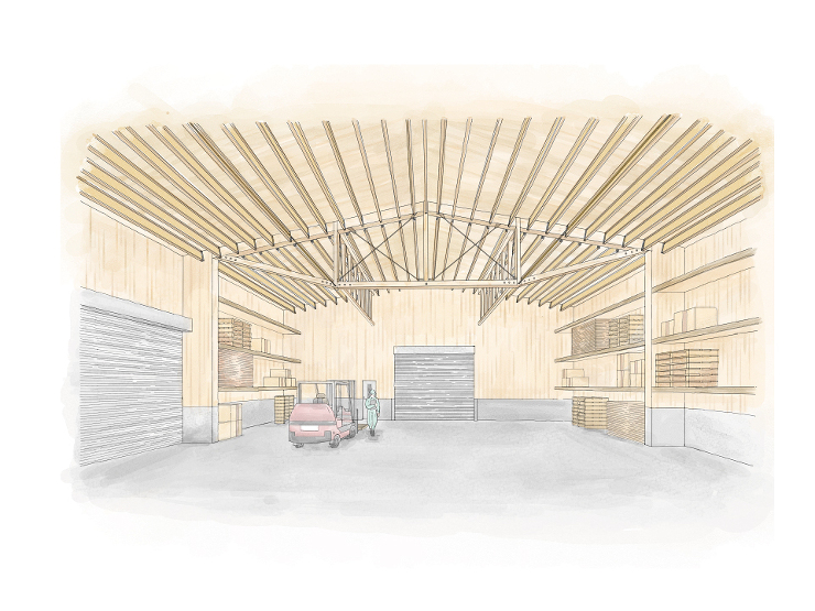 MP木造倉庫 - ＢＸカネシン