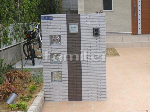 門柱施工例いろいろ♪ - ファミリー庭園