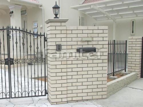 門柱施工例いろいろ♪ - ファミリー庭園