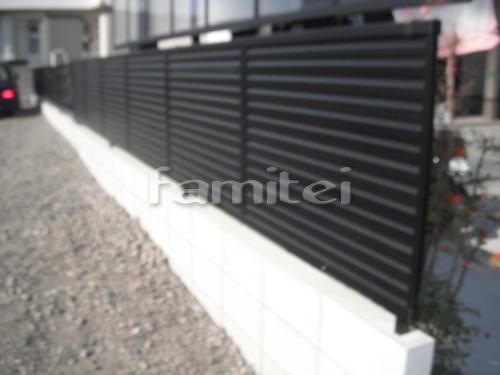 目隠しフェンス TOEXプリレオ9型の外...