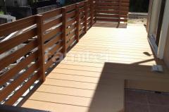  樹脂TOEX樹ウッドデッキ Tの木 バルコニー仕様