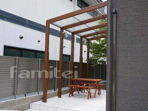 タイルデッキ 目隠しフェンス塀 TOEX...