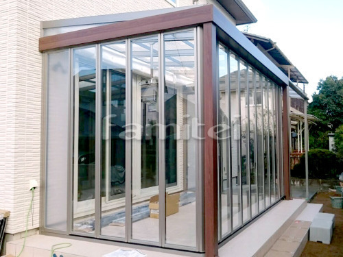 サンルームにも施工例いろいろ♪ - ファ...