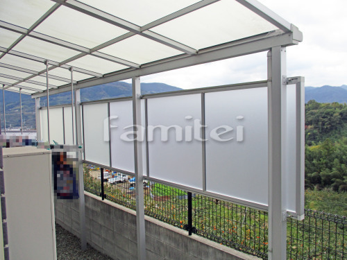 目隠しパネル 修理の外構施工例（現場番号...