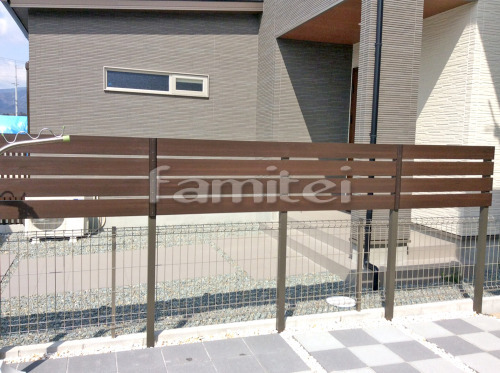 目隠しフェンス塀 FF 目隠し板の外構施...