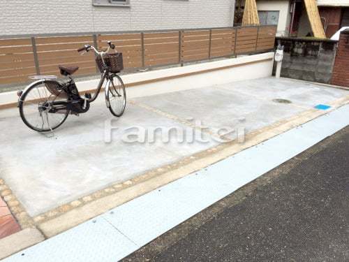 駐車場ガレージ床 土間コンクリート 木製...