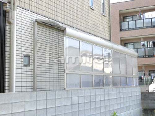 洗濯干場 目隠しパネル(前面 正面)の外...