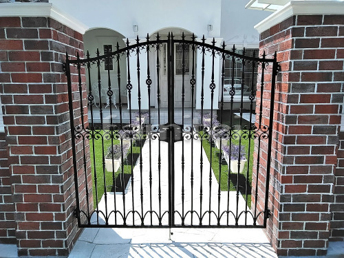 門扉の施工例 河内長野市 外構 - ファ...