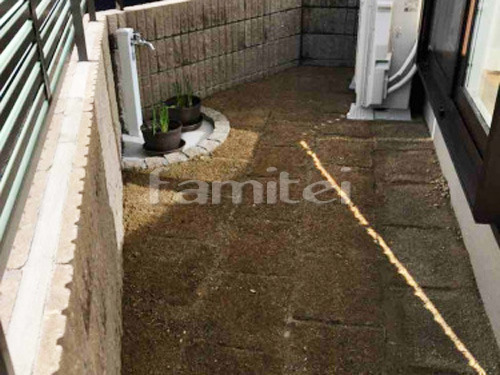 ベーシックオープン外構　施工例　守口市 ...