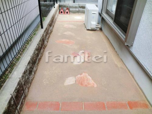 犬走り　施工例　池田市 - ファミリー庭...