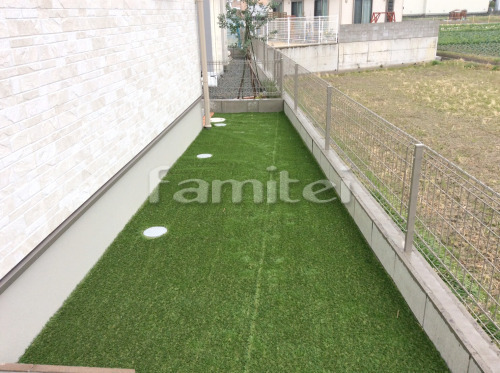 犬走り　施工例　池田市 - ファミリー庭...