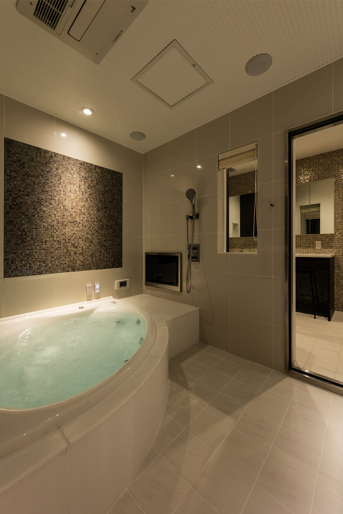 ラグジュアリー浴室｜京都リノベーション