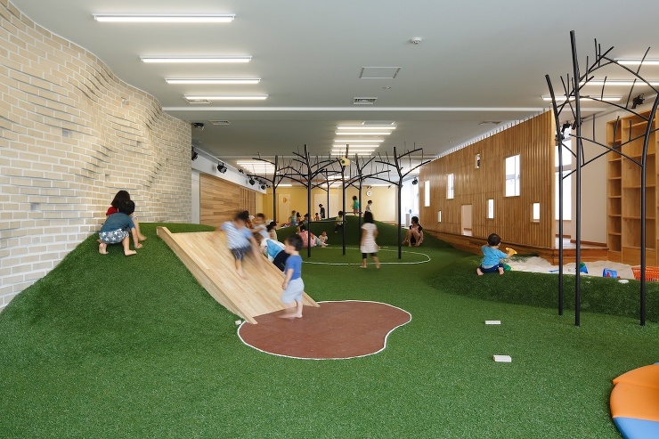 グローバルキッズ飯田橋園_室内園庭