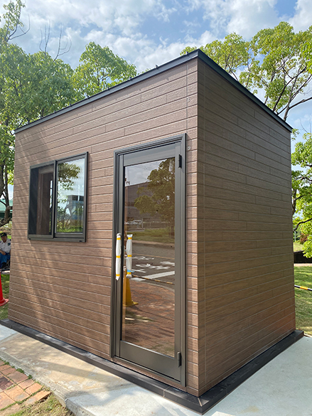 【守衛室やサウナ棟にも】本格木造ユニット...