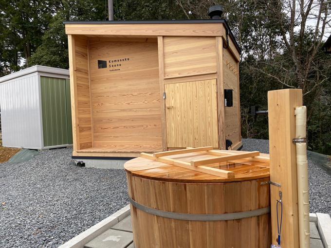 【守衛室やサウナ棟にも】本格木造ユニット...