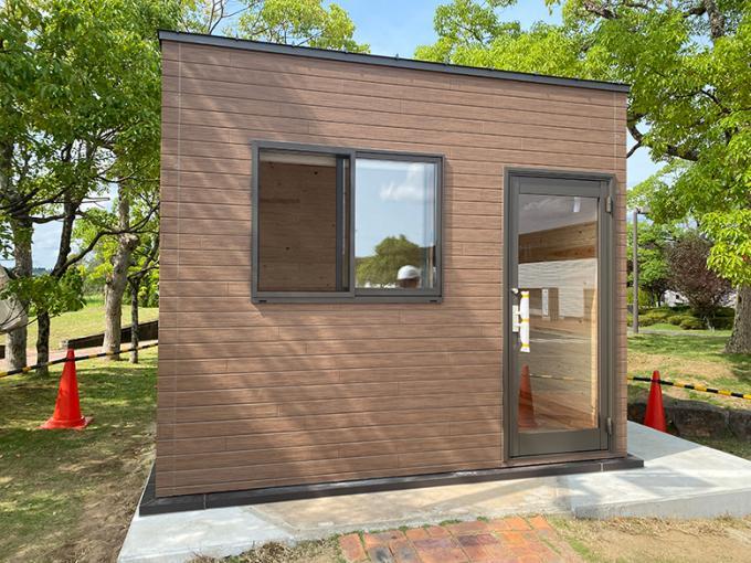 【守衛室やサウナ棟にも】本格木造ユニット...