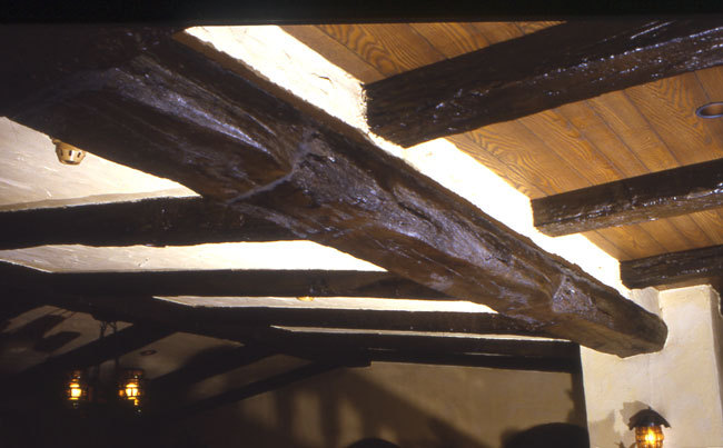 FRP製 擬木梁カバー (擬似木材) 古木調
