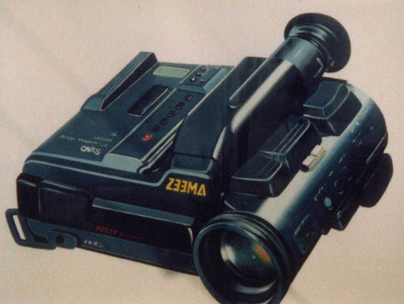 壁画（ビデオカメラ）の施工例