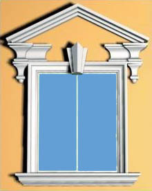 ＦＲＰ　窓飾り　