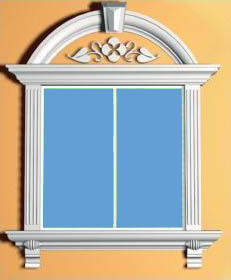 ＦＲＰ　窓飾り　