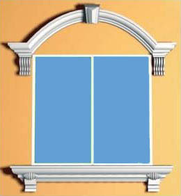 ＦＲＰ　窓飾り　