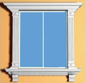 ＦＲＰ　窓飾り　