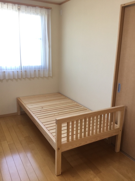 ヒノキクラフト　布団用ベッド