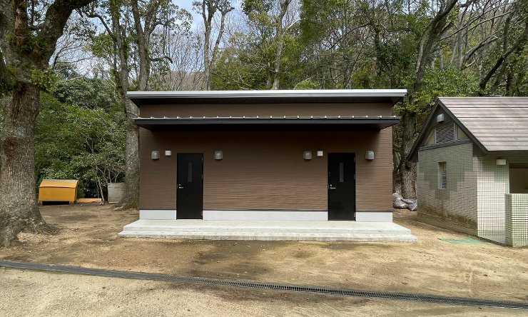 奥市公園シャワー・更衣室棟改築他工事 株...