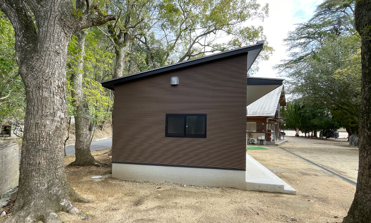 奥市公園シャワー・更衣室棟改築他工事 株...