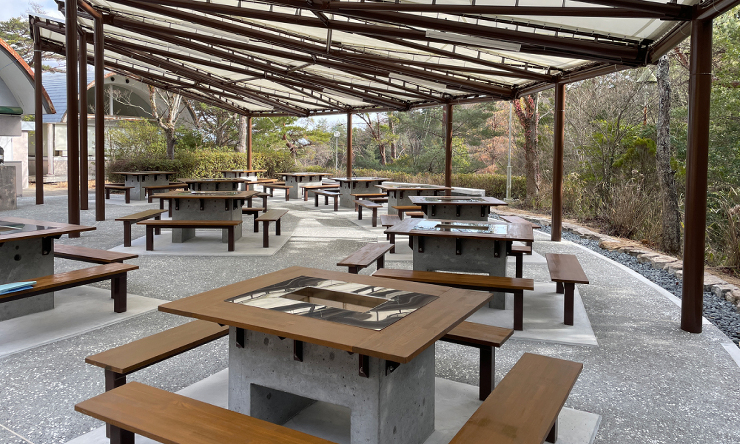 たけべの森公園バーベキューガーデン施設改...