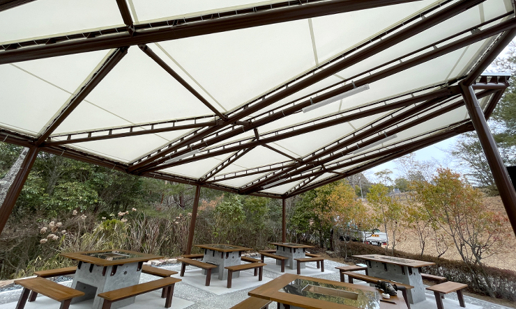 たけべの森公園バーベキューガーデン施設改...