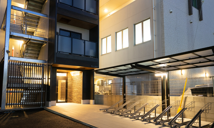 ラウレアMF（奉還町の店舗付き賃貸マンシ...