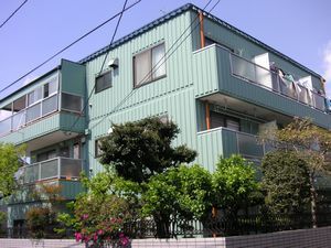 横浜市旭区　アパート外壁塗装　施工例　ア...