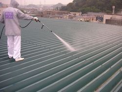 横浜　施工例　屋根塗装　遮熱システム　ア...