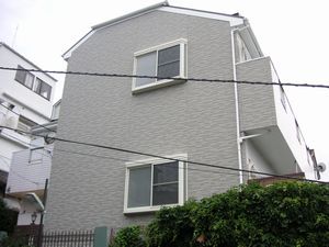 横浜　外壁サイディング工事　施工例　アサ...