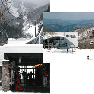 スキー場山麓施設・ゴンドラリフト駅舎／島根
