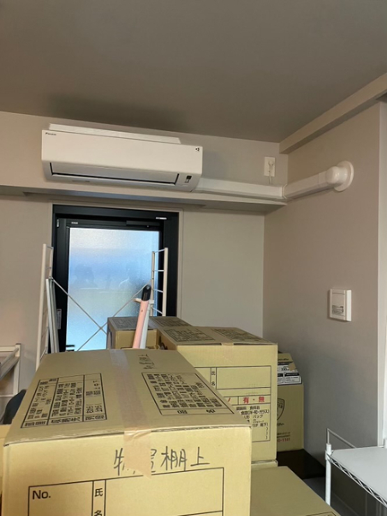 神奈川県平塚市　Ｄ様　エアコン（2.2ｋＷ）新品エアコン取り付け工事のご依頼ありがとうございました。