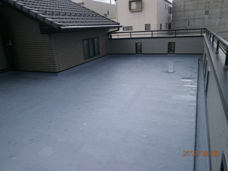 本巣郡北方町　K様邸　外壁塗装・防水・そ...